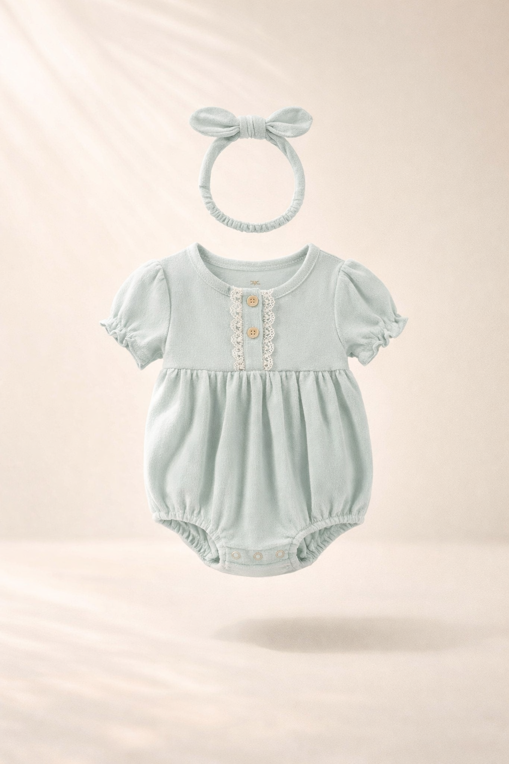Ivory Garden Romper Set