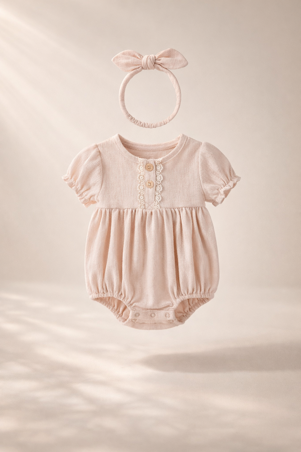 Ivory Garden Romper Set