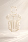 Ivory Garden Romper Set
