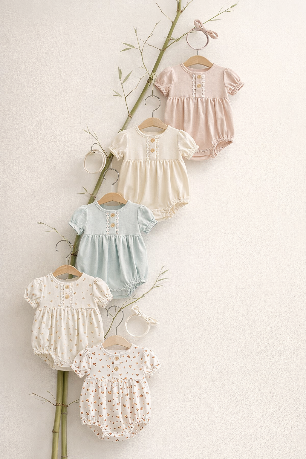 Ivory Garden Romper Set