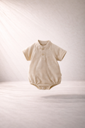 Sandstone Button Romper