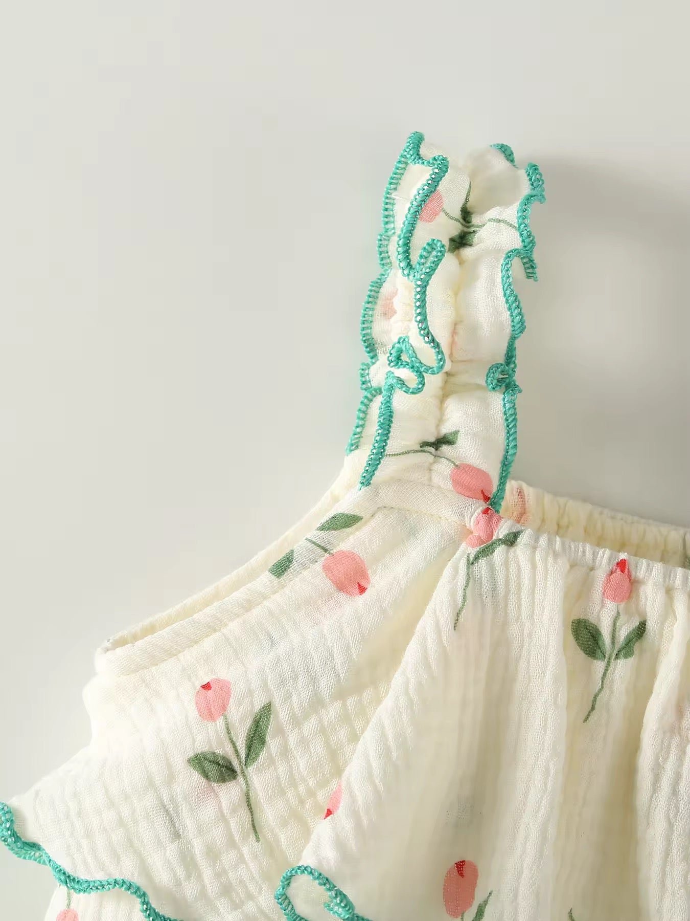 Ruffle Breeze Romper Set